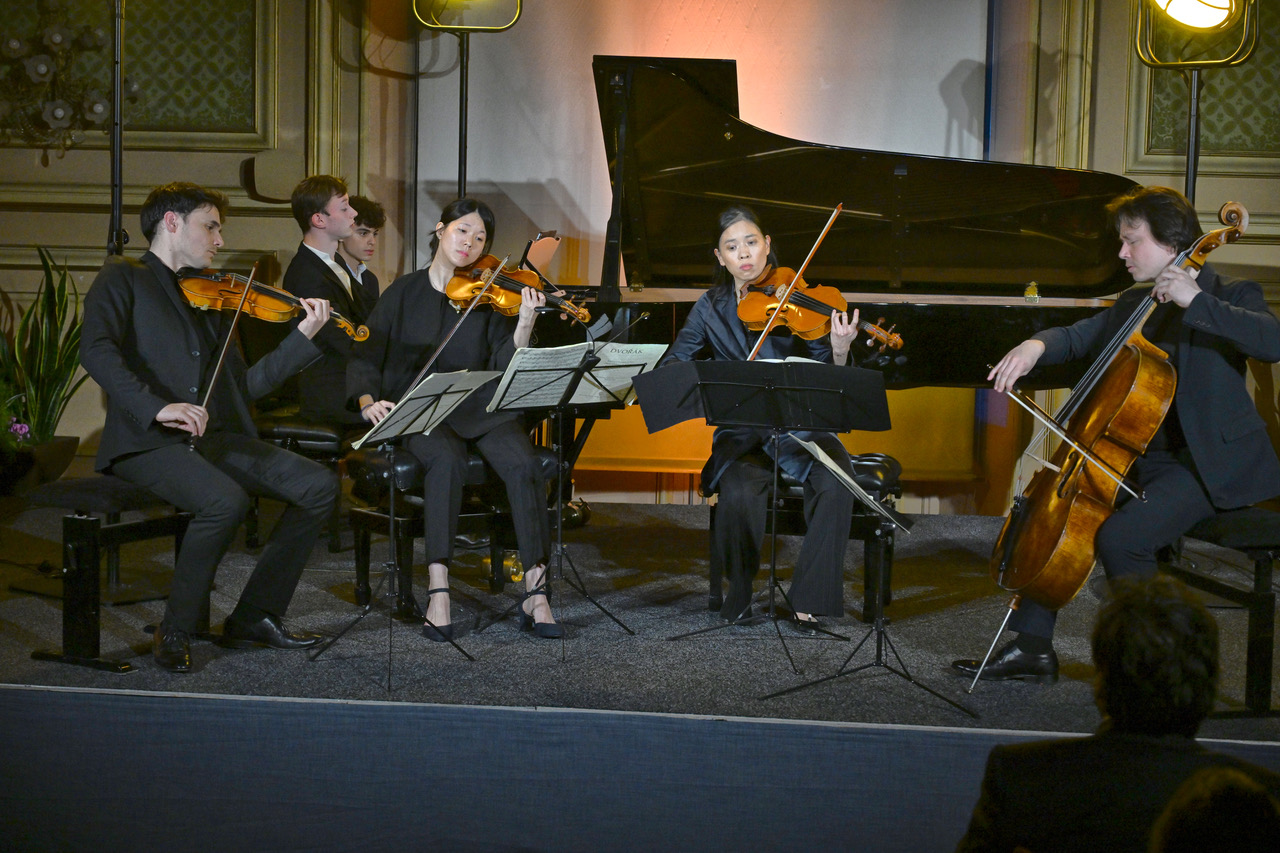 Gabriel Durliat et le Quatuor Hermès_27 novembre 2024_Une soirée à Prague