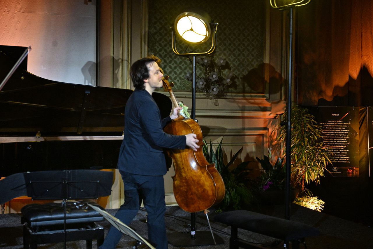 Yan Levionnois , violoncelle_quatuor Hermès_Concert 27  novembre 2024_une soirée à Prague