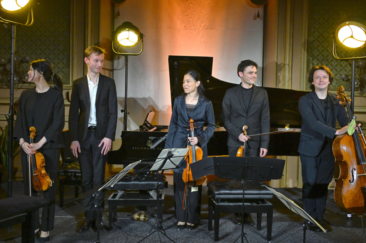 Gabriel Durliat et le Quatuor Hermès_27 novembre 2024_2 Une soirée à Prague